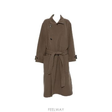 Lemaire �׶�����Ÿ �ؿ� ���޸� ���� WOOL WRAP COAT CO1037DLF1116610�׶�����Ÿ �ؿ� ���޸� ���� WOOL WRAP COAT CO1037DLF11