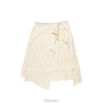 Acne �׶�����Ÿ �ؿ� ��ũ�׽�Ʃ��� ���� SATIN MIDI ��ĿƮ AF0564DBG�׶�����Ÿ �ؿ� ��ũ�׽�Ʃ��� ���� SATIN MIDI ��ĿƮ 