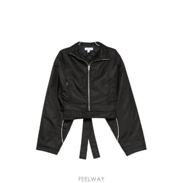 Alaia �׶�����Ÿ �ؿ� �˶��̾� ���� NYLON BOMBER ���� AA9V1299T448D995�׶�����Ÿ �ؿ� �˶��̾� ���� NYLON BOMBER ���� AA9V12