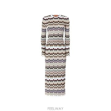 Missoni �׶�����Ÿ �ؿ� �̽�� ���� ZIG ZAG MOTIF �յ巹�� ���ǽ� DS26WG28BK01KOSMSPL�׶�����Ÿ �ؿ� �̽�� ���� ZIG ZAG MOTIF �յ巹�� ��