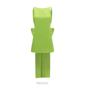 Self Portrait �ؿ� ���¸���� AW26 ���� ��Ʈ����Ʈ ���� ��ƾ ���� �̴� �巹�� AW26008SG_GREEN�ؿ� ���¸���� AW26 ���� ��Ʈ����Ʈ ���� ��ƾ ���� ��