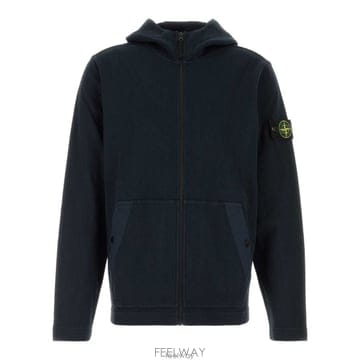26 FW 스톤 아일랜드 집업 후디드 자켓 네이비 V0020 L2S156100020S0472