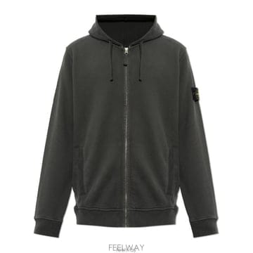 26 FW 스톤 아일랜드 집업 컴퍼스 패치 후드티 V0062 L2S156100067S0A20