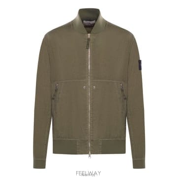 26 FW 스톤 아일랜드 로고 패치 지퍼 자켓 V0054 K1S154100019S0020