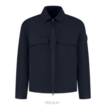 26 FW 스톤 아일랜드 로고 패치 셔츠 자켓 V0020 L2S151200018S0F01