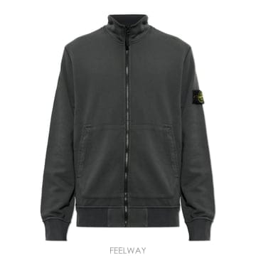 26 FW 스톤 아일랜드 로고 패치 집업 스웨트셔츠 V0062 L2S156100063S0051