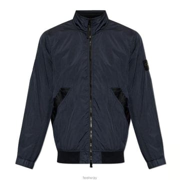 26 FW 스톤 아일랜드 로고 패치 집업 자켓 네이비 V0020 L2S154100002S0A23