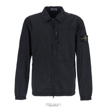 26 FW 스톤 아일랜드 로고 패치 집업 자켓 V0029 L2S151200041S0019