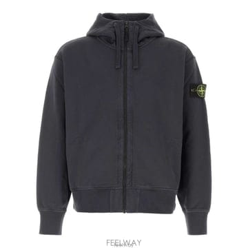 26 FW 스톤 아일랜드 로고패치 집업 후디 V002A L2S156100009S0051