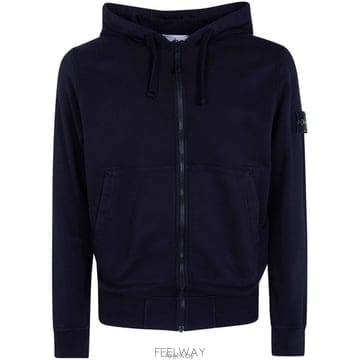 26 FW 스톤 아일랜드 로고 패치 드로스트링 후디 V0029 L2S156100061S0051