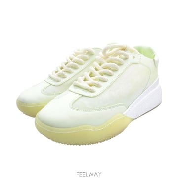 스텔라매카트니 네온그린 스니커즈 37