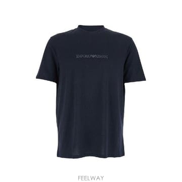 Armani �׶�����Ÿ �ؿ� ���������Ƹ����� ���� LOGO COTTON Ƽ���� EM004583AF13669MB563�׶�����Ÿ �ؿ� ���������Ƹ����� ���� LOGO COTTON Ƽ��