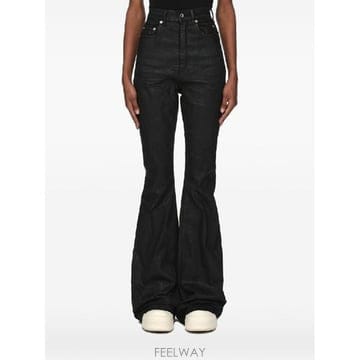 Rick Owens �׶�����Ÿ �ؿ� �������� ��ũ������ ���� BOOTCUT DENIM �� DS02F6311SBW99X�׶�����Ÿ �ؿ� �������� ��ũ������ ���� BOOTCUT DENIM