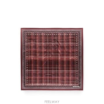 Acne �׶�����Ÿ �ؿ� ��ũ�׽�Ʃ��� ���� CHECKED SILK SCARF CA0441BR2�׶�����Ÿ �ؿ� ��ũ�׽�Ʃ��� ���� CHECKED SILK SCARF