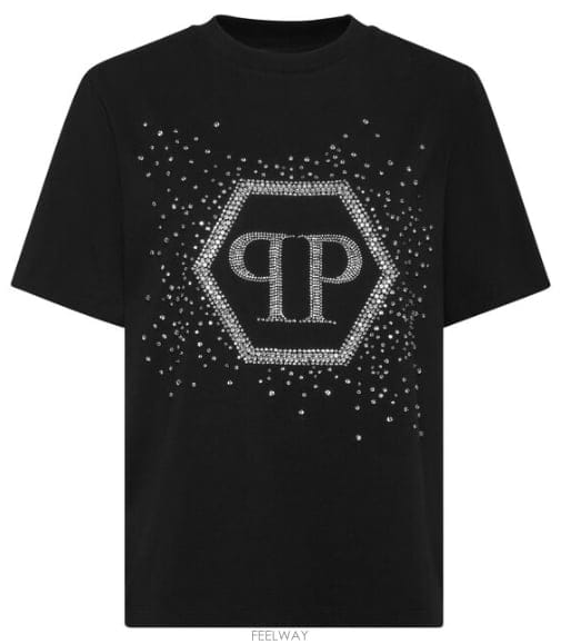 Philipp Plein T-SHIRT MAN FIT HEXAGONT-SHIRT MAN FIT HEXAGON