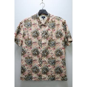 Paul Smith 폴스미스 진 반팔 꽃무늬 셔츠 레트로