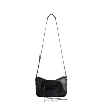 [비엔비명품관] BALENCIAGA 발렌시아가 남여공용 르 시티 플랩 스몰 메신저백 크로스백