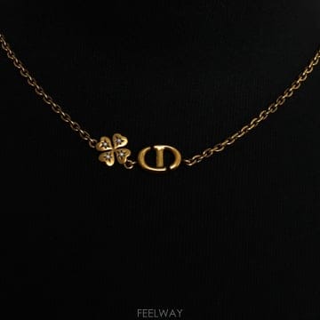 디올 N2880WOMRS Lucky Charms 럭키 참스 CD 로고 펜던트 목걸이aa66309-