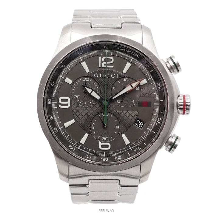 GUCCI ���� YA126238 126.2 G-Ÿ�Ӹ��� ũ�γ�׷��� 44MM ���� ��ƿ ���� �ð�aa65848���� YA126238 126.2 G-Ÿ�Ӹ��� ũ�γ�׷��� 44MM ���� 