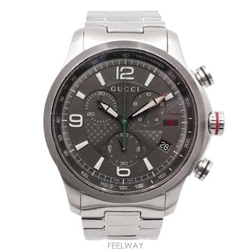 GUCCI ���� YA126238 126.2 G-Ÿ�Ӹ��� ũ�γ�׷��� 44MM ���� ��ƿ ���� �ð�aa65848���� YA126238 126.2 G-Ÿ�Ӹ��� ũ�γ�׷��� 44MM ���� 
