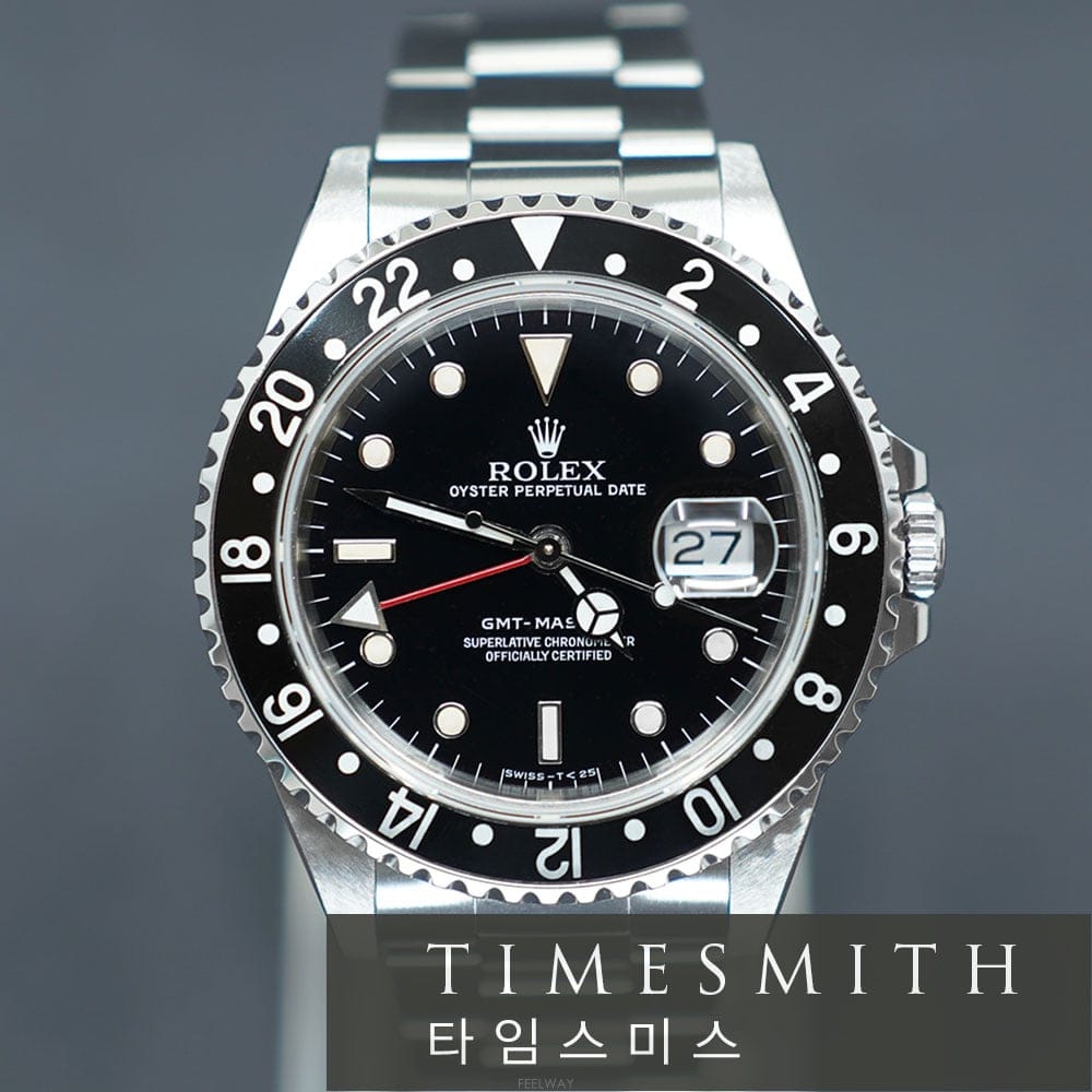 Rolex [Ÿ�ӽ��̽�] �ѷ��� ��Ƽ�� GMT-������ ���� 16700[Ÿ�ӽ��̽�] �ѷ��� ��Ƽ�� GMT-������ ���� 16700