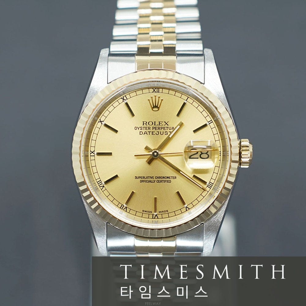 Rolex [Ÿ�ӽ��̽�] �ѷ��� ����Ʈ����Ʈ 36 ���ο� �޺� ��� �� �ε��� 16233[Ÿ�ӽ��̽�] �ѷ��� ����Ʈ����Ʈ 36 ���ο� �޺� ��� 