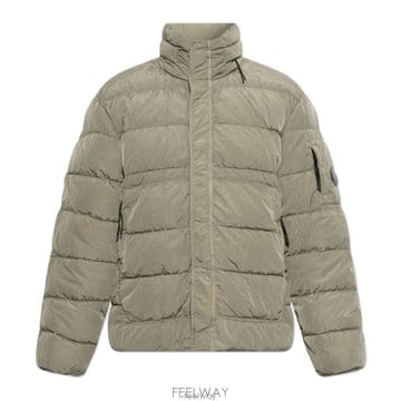 26 FW CP컴퍼니 후드 패딩 패디드 자켓 그린 356 21CMOW012A005904G