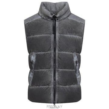 26 FW CP컴퍼니 크롬 후드 패디드 조끼 R90 21CMVE114A006369S