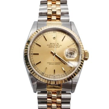Rolex �߰���ǰ�Ǵ��� / Rolex(�η���) 16013 18K ���ο��� ��ƿ �޺� ��������Ʈ 36 �����߰���ǰ�Ǵ��� / Rolex(�η���) 16013 18K ���ο��� ��