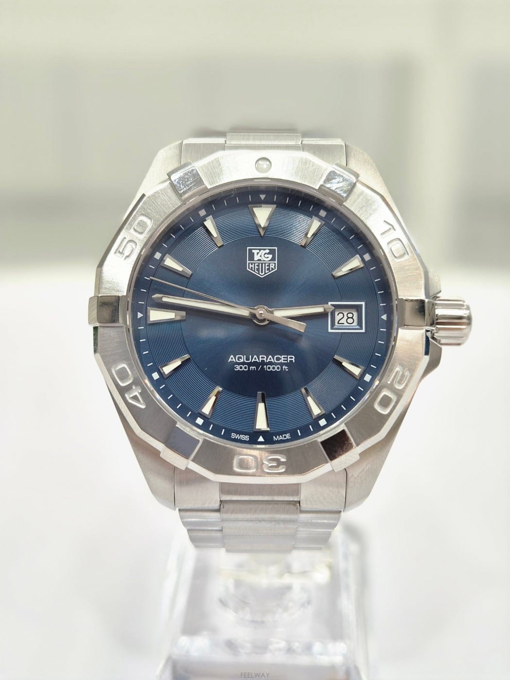 Tag Heuer �±�ȣ�̾� �����Ʒ��̼� ���� û�� 41mm �ð� WAY1112�±�ȣ�̾� �����Ʒ��̼� ���� û�� 41mm �ð� WAY1112