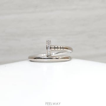Cartier [������] ��쿡 ���̾� ����Ʈ�޲��� Ŭ���� �� 60ȣ 18K ȭ��Ʈ���[������] ��쿡 ���̾� ����Ʈ�޲��� Ŭ���� �� 60ȣ 1