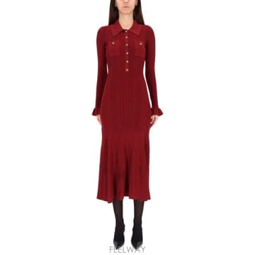 25 F/W 셀프 포트레이트 미디 드레스 WITH 카라 AW25-00 B0041858573