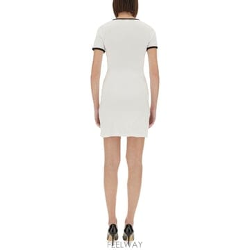 25 S/S 쿠레주 HOLISTIC 콘트라스트 미니 드레스 225JR B0041616962