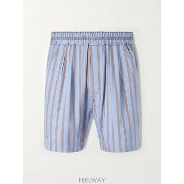 톰포드 스트레이트레그 스트라이프 실크 쇼츠 SSC009-FMS111 B0082128040