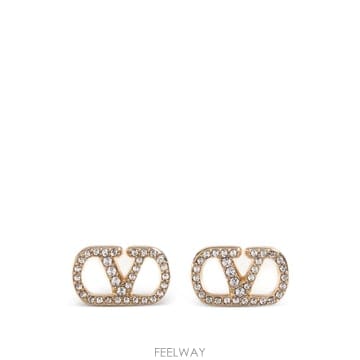 발렌티노 V로고 시그니처 스트라스 귀걸이 WJ0BV8YCW9MN B0712176514