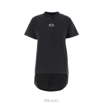발렌시아가 하이브리드 셔츠 드레스 858621TTVU2 9374 B0441904755