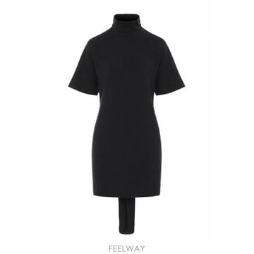 26 F/W 알라이아 비대칭 드레스 AA9R3151W201D/995 B0012253666