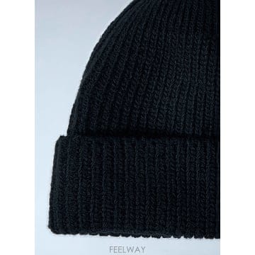 25 F/W 프라다 로고 모티프 울 & 캐시미어 비니 모자 2HC42 B0111779274