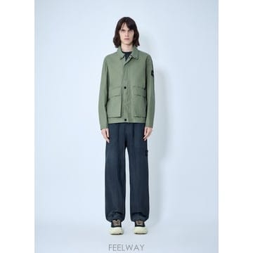26 S/S 스톤 아일랜드 코튼 트윌 필드 자켓 L1S15410005 B0111962028