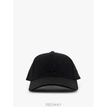 몽클레어 로고 패치 베이스볼 캡 모자