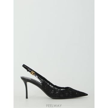 26 F/W 돌체 앤 가바나 타오르미나 레이스 슬링백 펌프스 CG10 B0022253970