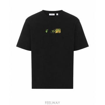 26 F/W 오프화이트 SPICES 애로우 스케이트 티셔츠 OMAA1 B0012254508