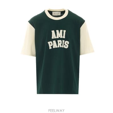 26 F/W 아미 아미 파리 로고 티셔츠 UTS418/JE0272A2 B0012254513