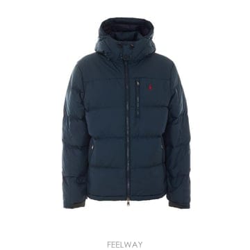 26FW 폴로 랄프로렌 고햄 다운 자켓 710968278003 COLLECTION NAVY Blue