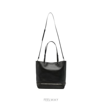 발렌티노 락스터드 미디엄 레더 토트백 백 WB0T74VSF0NO B0712254776
