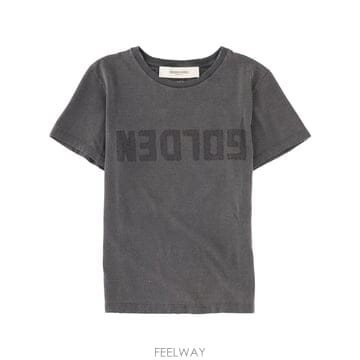 26 F/W 골든구스 티셔츠 콘 로고 GWP01221_P0006716 B0042254798