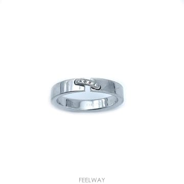 [당일발송] CHAUMET 쇼메 리앙 에비던스 화이트골드 다이아 5P 링 - 58호 / 080315