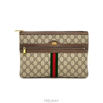 [당일발송] GUCCI 구찌 오피디아 GG 수프림 클러치 파우치백 / 517551