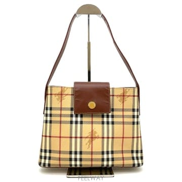 [당일발송] BURBERRY 버버리 빈티지 노바체크 숄더백