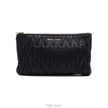 Miu Miu �̿�̿� RP0354 ���� MATELASSE(���׶��) �Ŀ�ġ Ŭ��ġ��aa66320�̿�̿� RP0354 ���� MATELASSE(���׶��) �Ŀ�ġ Ŭ��ġ